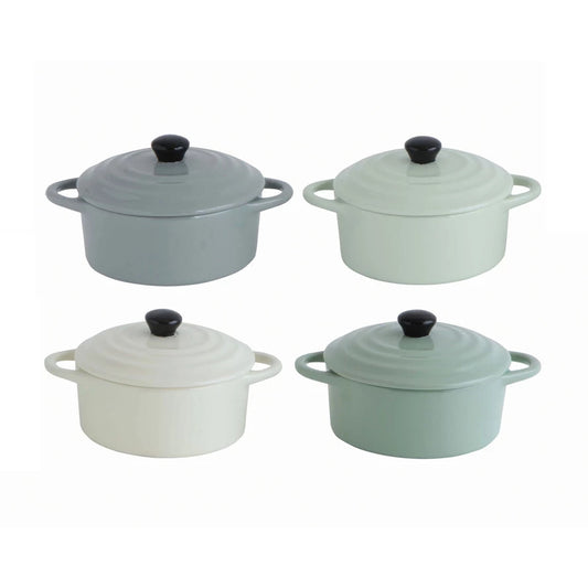 CC - Stoneware Mini Baker with Lid 5"
