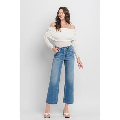 Kendall - High Rise, Ankle, Slim Leg Jeans 6398 - Evening Star