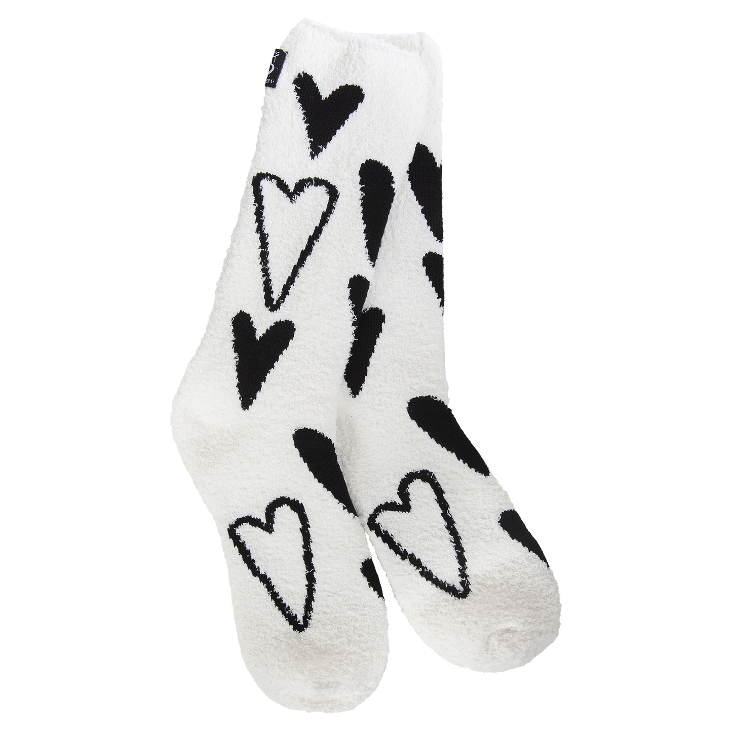 Holiday Valentine Cozy Crew - Black Heart