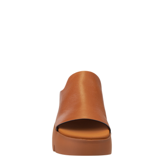 Naked Feet - Drift, Platform Sandal - Camel - SALE