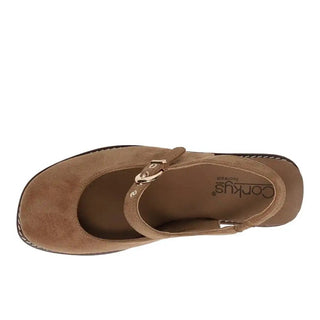 Corkys Footwear - Pity Party, Mary Jane Wedge Clogs - Faux Suede Chestnut