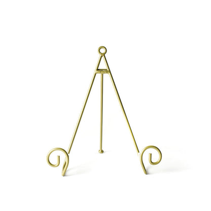Coton Colors - Large Swirl Plate Stand - Gold