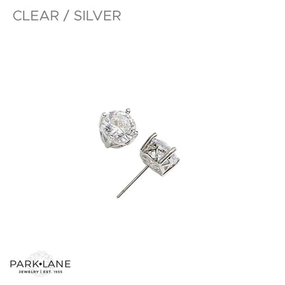 Park Lane Jewelry - Impressions Earrings Silver / Clear