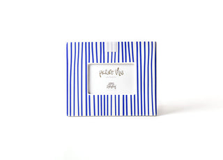 Coton Colors - Skinny Stripe Mini Picture Frame - Indigo