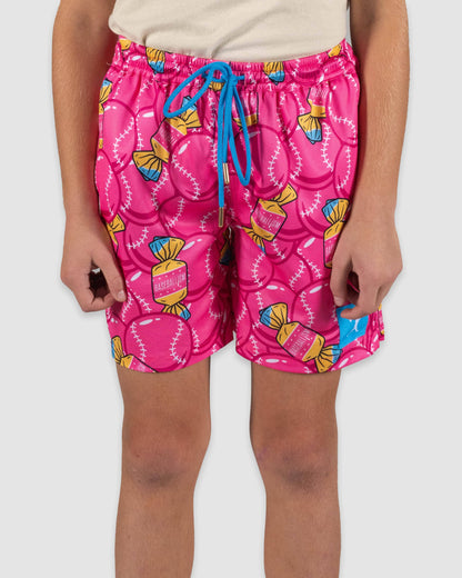 Baseballism - Bubbles and Doubles Diamond Air Mesh Shorts - Youth - SALE