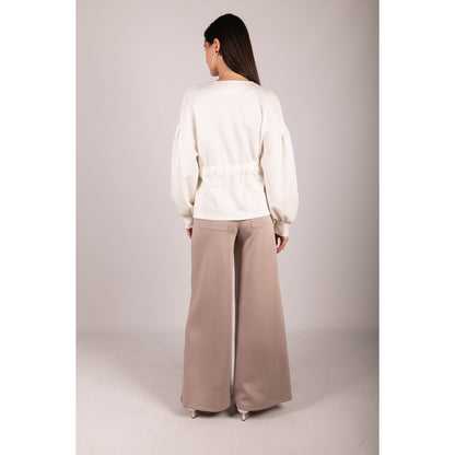 BYC - P. CILL Butter Modal, Wrap Cardigan 1101 - Ivory