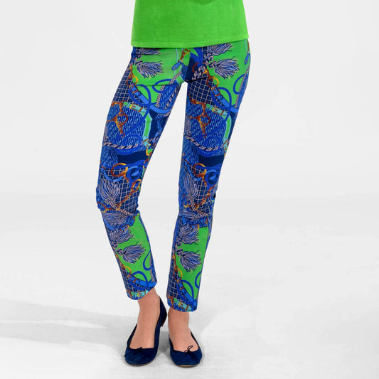 Gretchen Scott - Gripeless Pull On Pants - Ditto - Blues