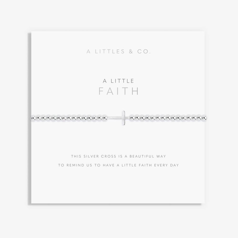 ‘Faith’ - 513 - Silver Bracelet