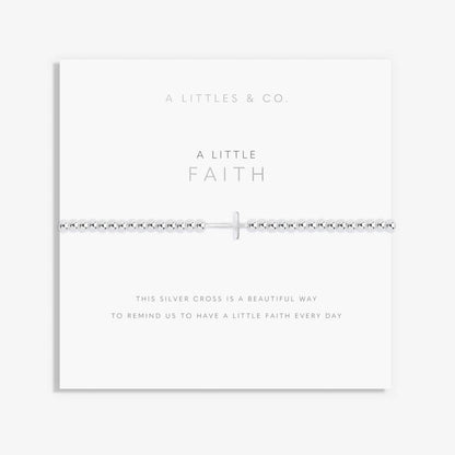 ‘Faith’ - 513 - Silver Bracelet