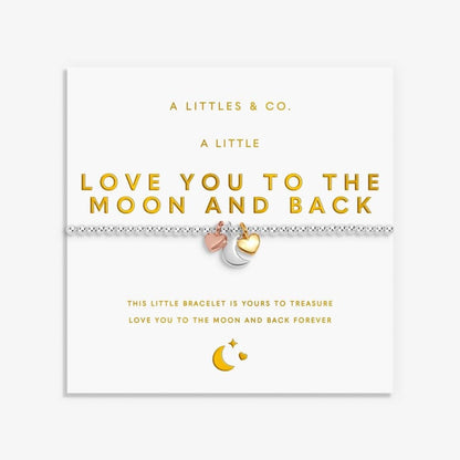 Charmed Moments 'Love You To The Moon And Back’ 9770 - Silver Bracelet