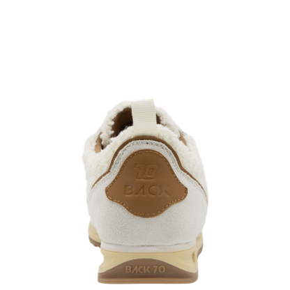 Back 70 - Jogger FT Sneakers - Milk / Ice Cuoio
