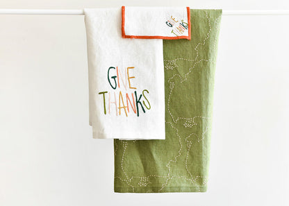 Coton Colors - Give Thanks, Medium Hand Towel.-