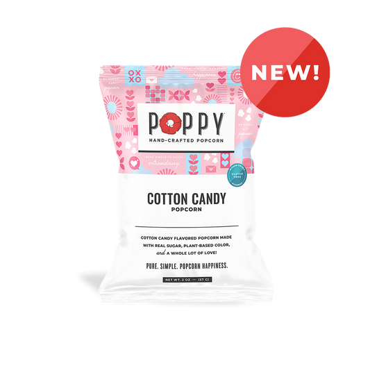 Poppy Popcorn - Cotton Candy Snack Bag