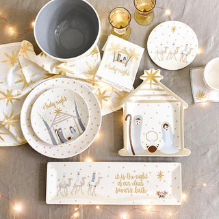 Coton Colors - Nativity Round Trivet