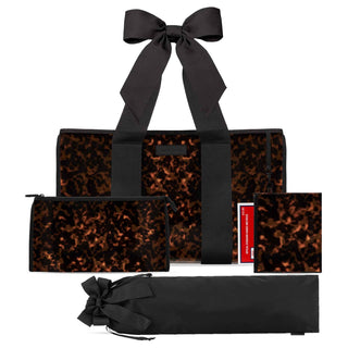 Case-Mate - Mahjong Jelly Tote Set - Tortoiseshell Bow