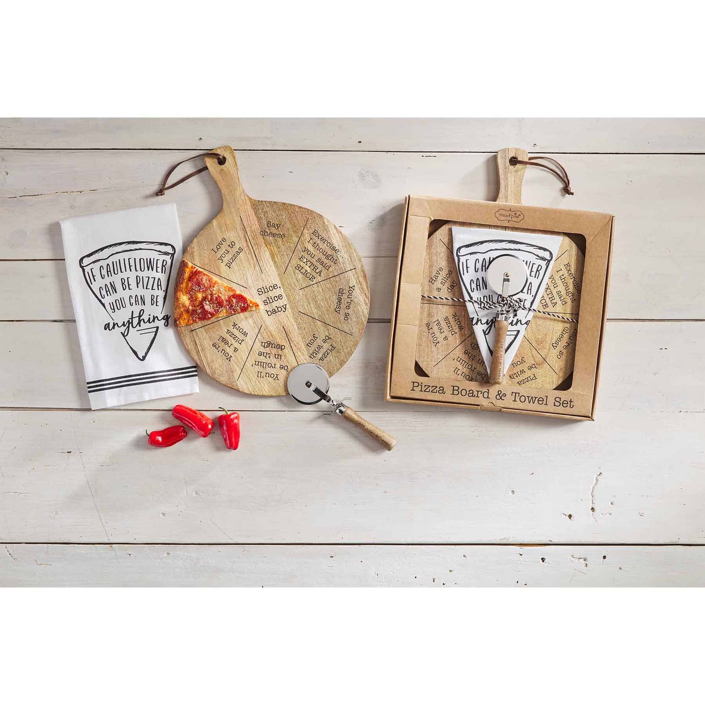 Mud Pie - Pizza serving Board