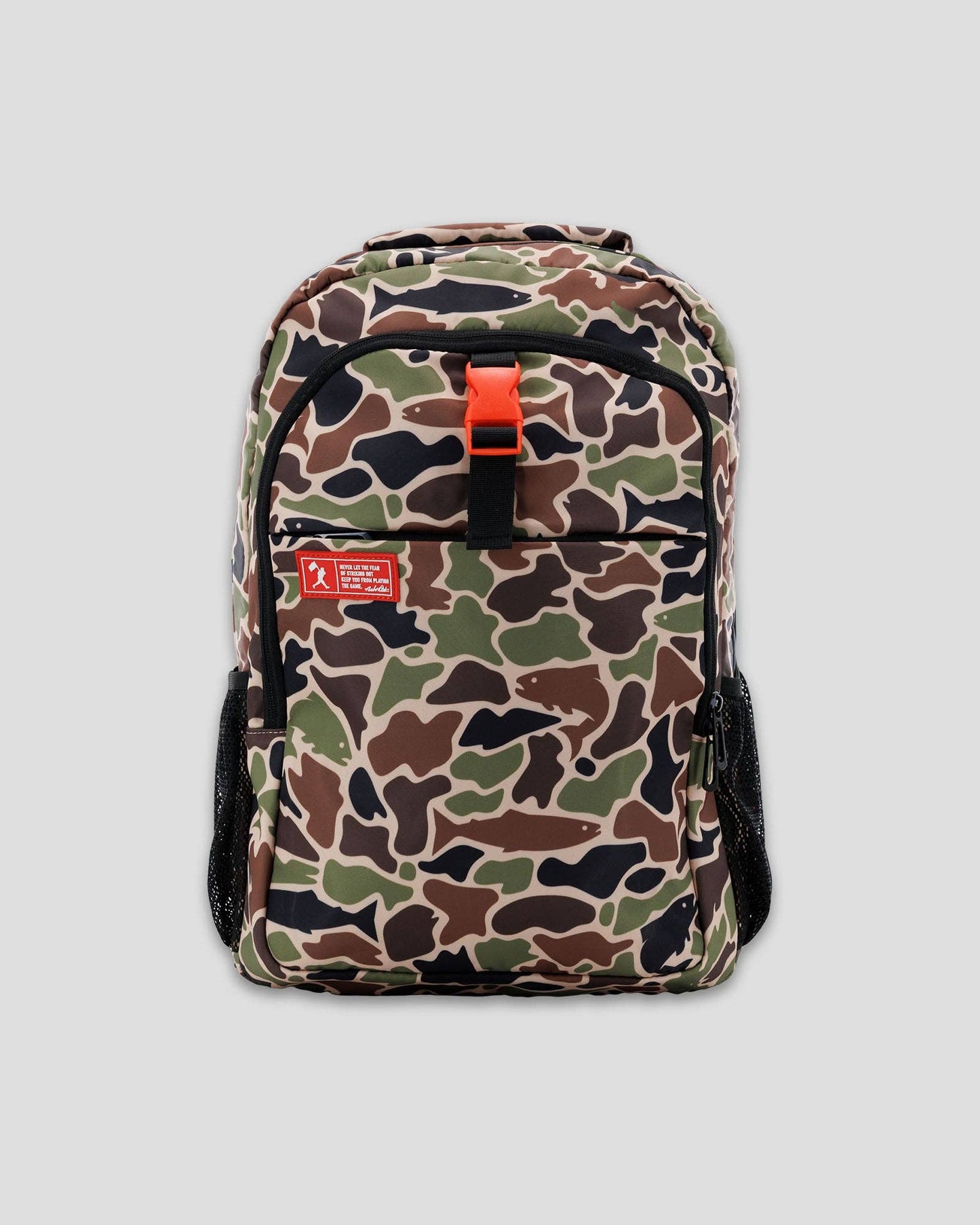 Baseballism - Angler Camo No Fear Cap Clip Backpack
