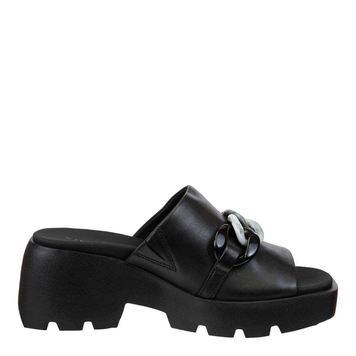 Naked Feet - Iso, Platform Sandal - Black - SALE