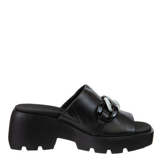 Naked Feet - Iso, Platform Sandal - Black - SALE