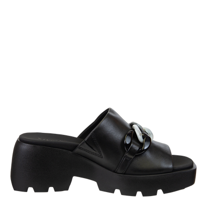 Naked Feet - Iso, Platform Sandal - Black - SALE