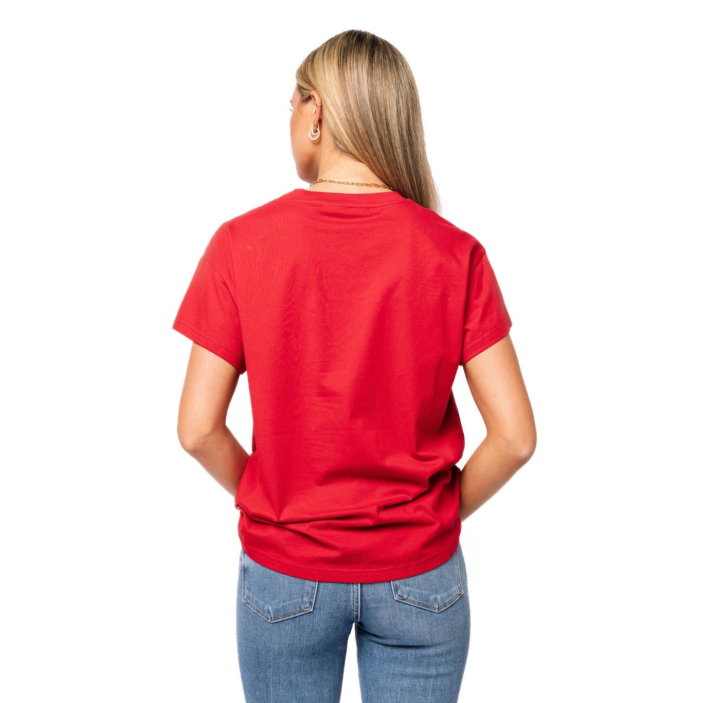 Queen of Sparkles - Licensed Alabama Gingham Mascot Tee - Crimson