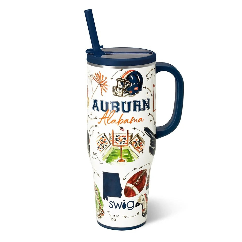 Swig - Tailgates in Auburn Mega Mug – 40 oz.
