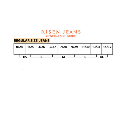 Risen - High Rise, Crop Wide Leg, Side Slit w Fray Hem Jeans 5590 - Medium Blue