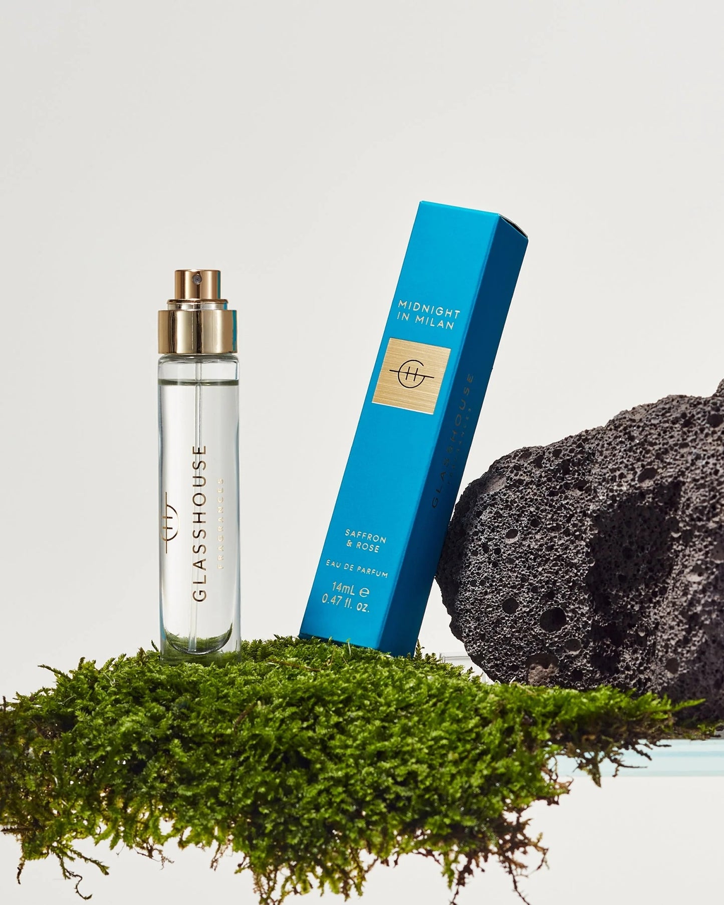 Glasshouse Fragrances - Midnight in Milan Candle | Saffron & Rose  - Eau de Parfum