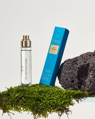 Glasshouse Fragrances - Midnight in Milan Candle | Saffron & Rose  - Eau de Parfum
