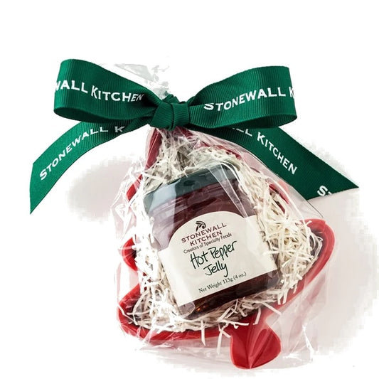 Stonewall Kitchen - Hot Pepper Jelly Tree Ramekin Gift
