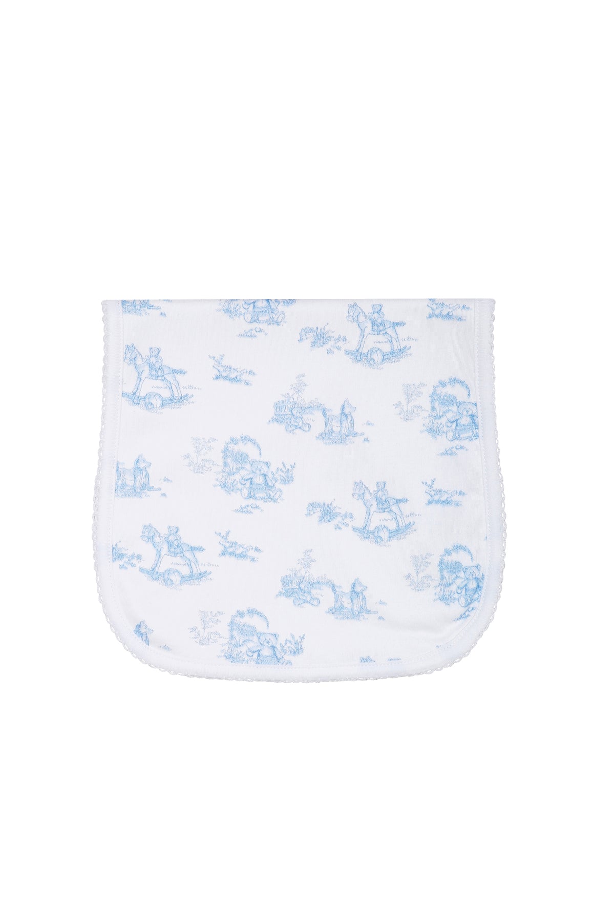 Nellapima - Toile Baby Burp Cloth