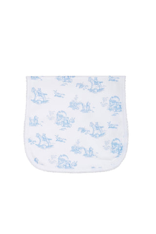Nellapima - Toile Baby Burp Cloth