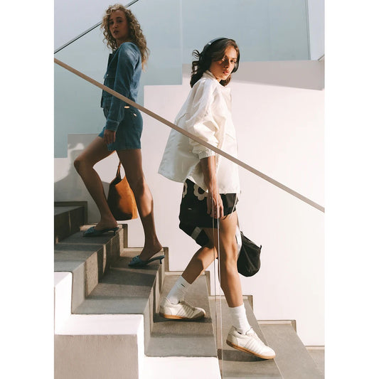 SHUSHOP  - Stevie Sneaker – Bone Lizard