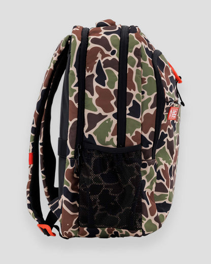 Baseballism - Angler Camo No Fear Cap Clip Backpack