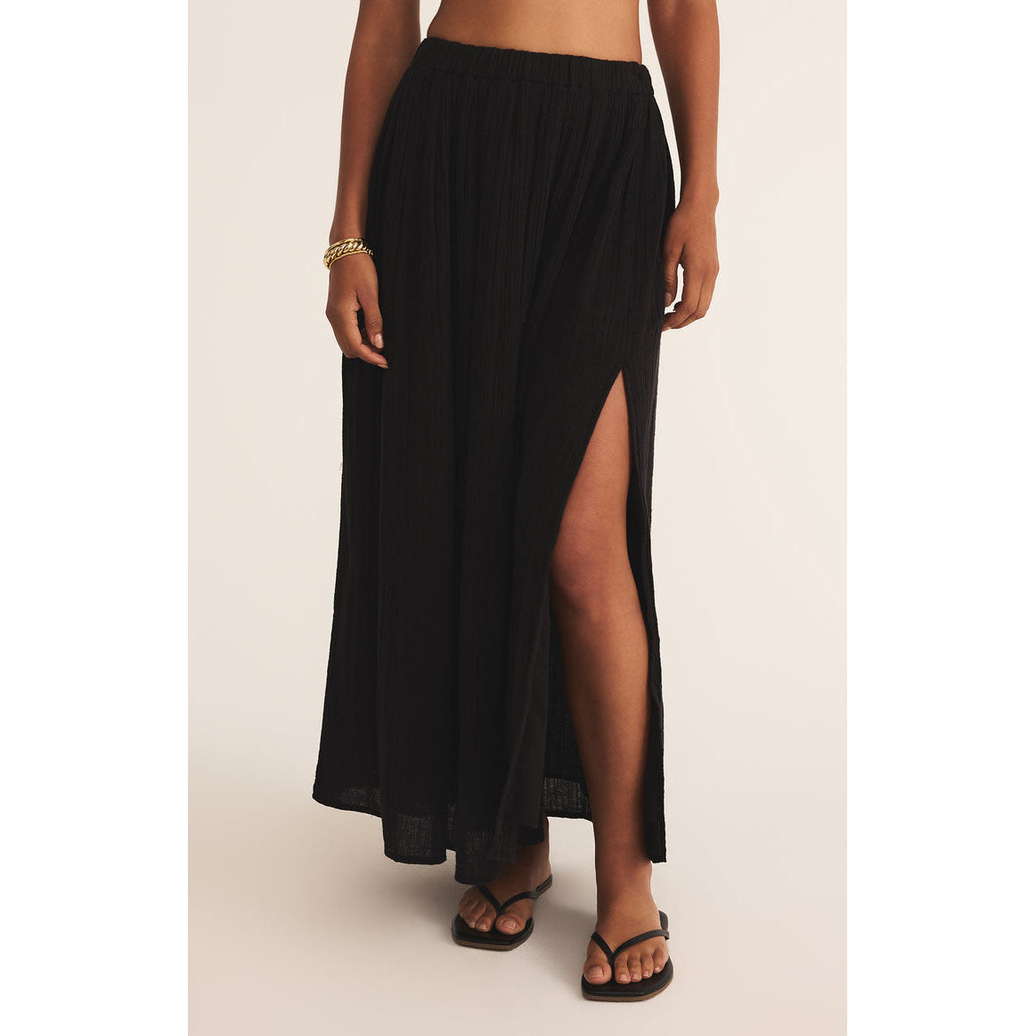 Z Supply - Reina Airy Skirt 2721 - Black