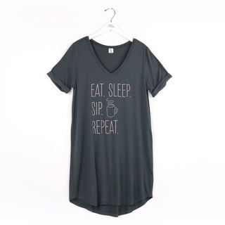Hello Mellow - Eat, Sleep, Sip - Charcoal