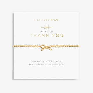 ’Thank You’ - 6600 - Gold Bracelet