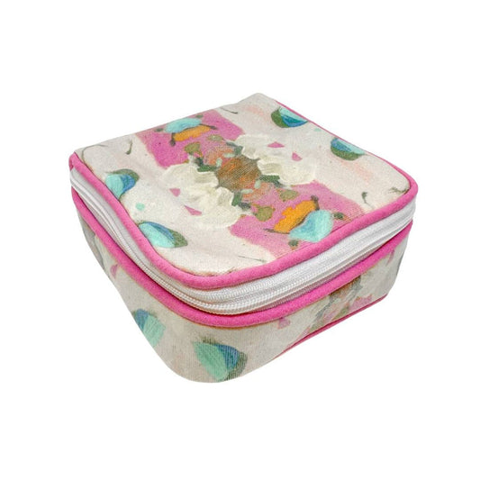 Laura Park - Monet’s Garden Pink Jewelry Case - copy