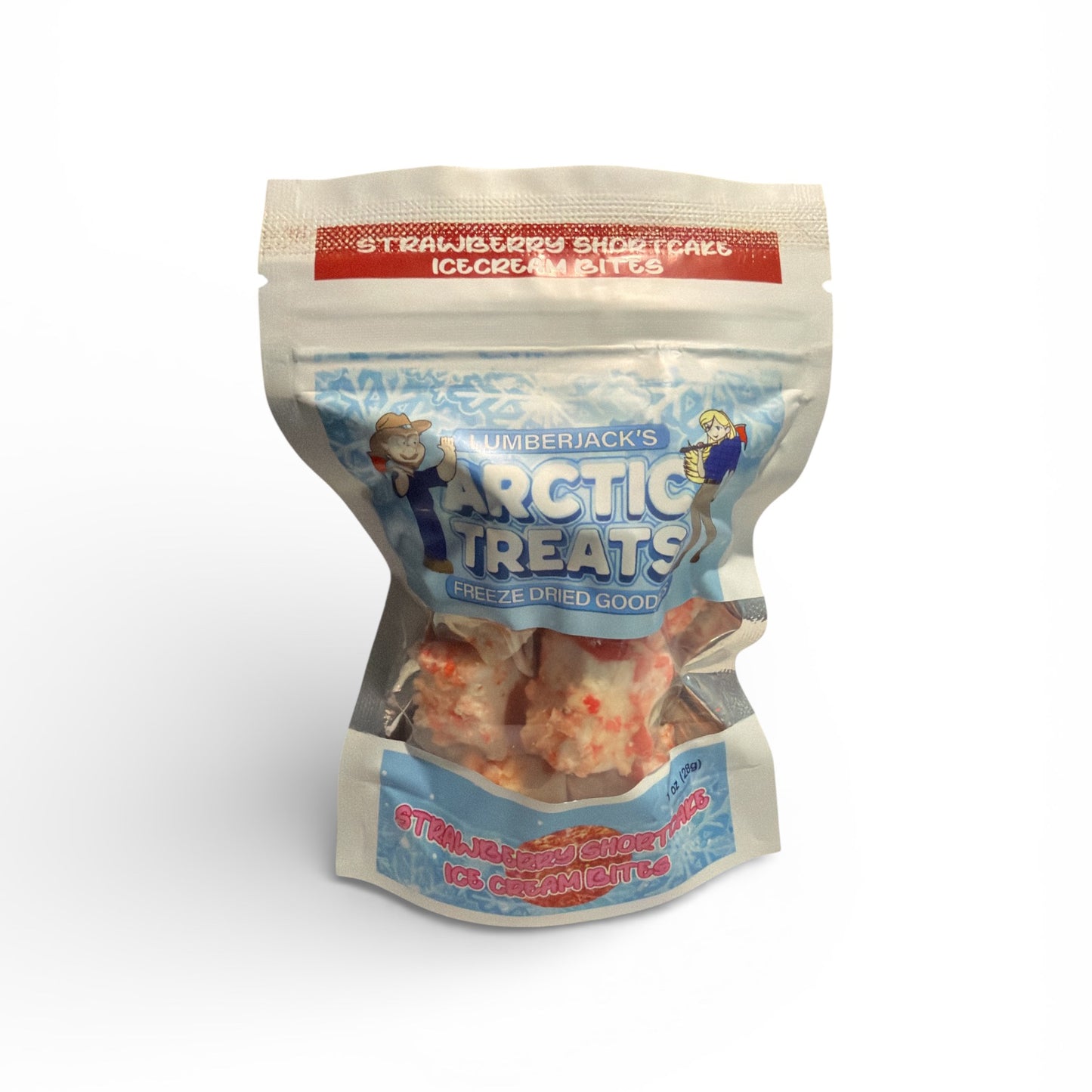 Artic Treats - Freeze Dried, Chocolate Covered Strawberries - 2.2oz