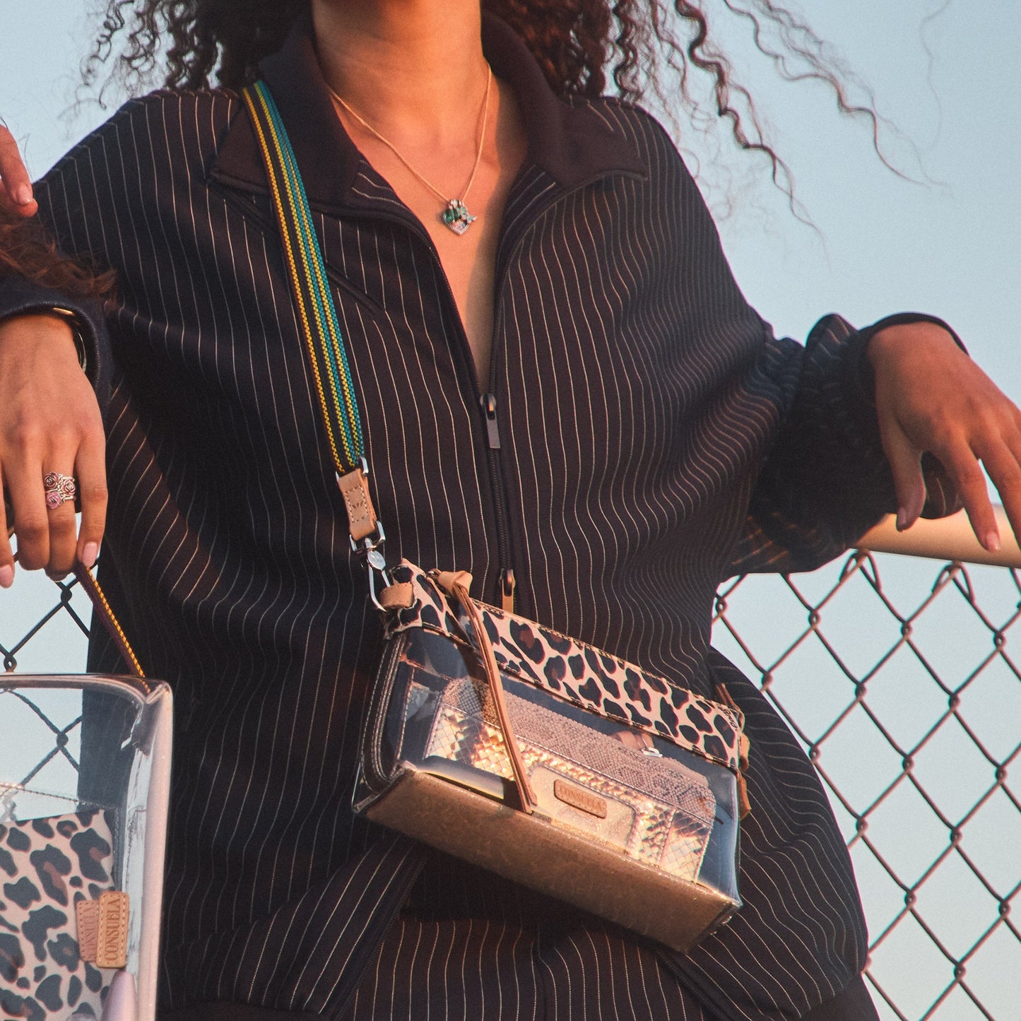 Consuela - Midtown Crossbody - Mona - Clear
