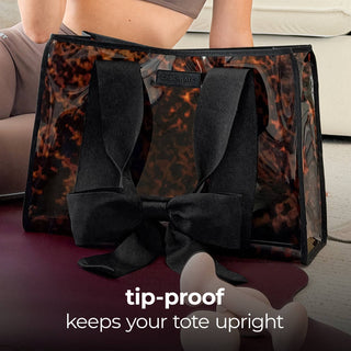 Case-Mate - Tortoiseshell Bow Jelly Tote Bag (Classic)
