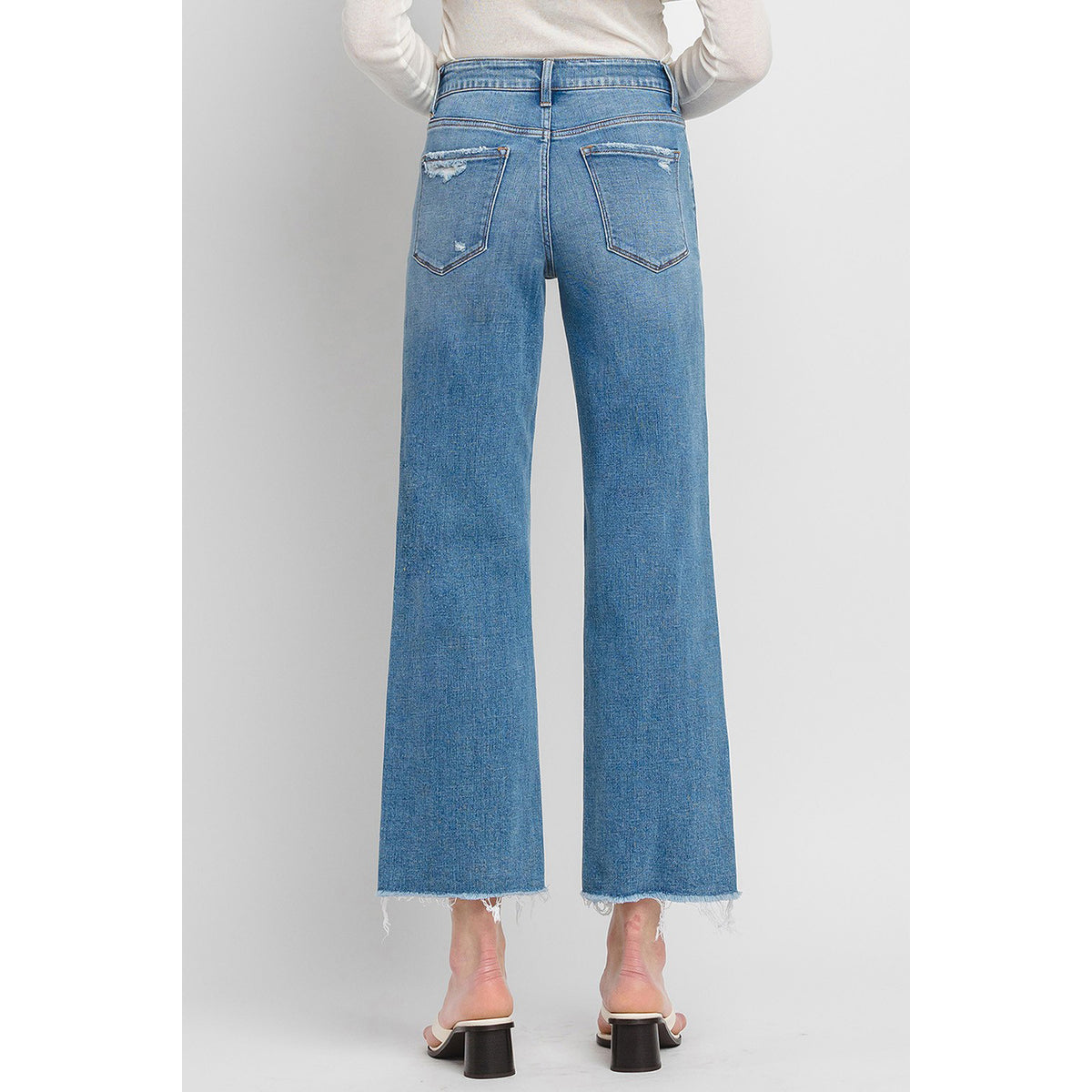 Kendall - High Rise, Ankle, Slim Leg Jeans 6398 - Evening Star