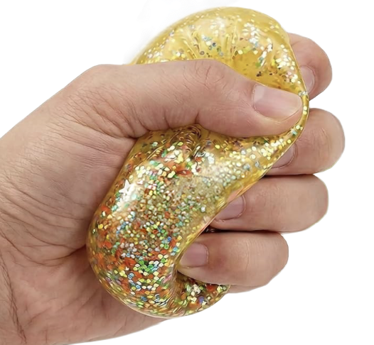 Zorbitz Secret Sparkle Dumplin' Cat Glitter Squishy toy