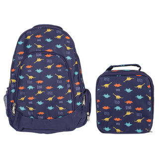 Dino Pattern Backpack & Lunchbag Set - SALE
