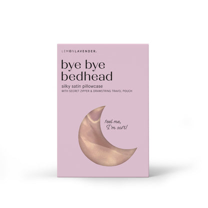 Lemon Lavender - Bye Bye Bedhead - Silky Satin Pillowcase
