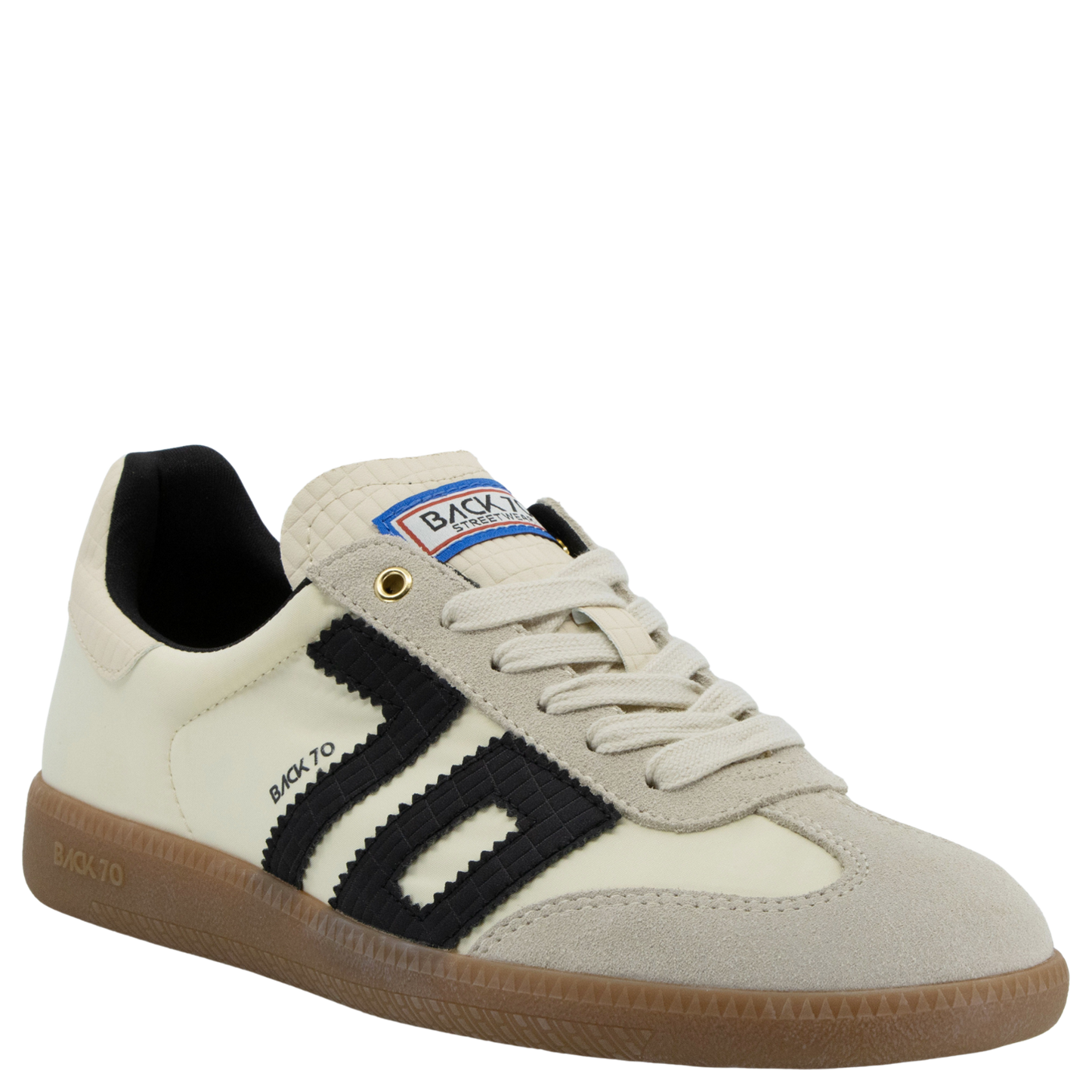 Back 70 - Cloud 2513 Sneaker - Beige / Black *