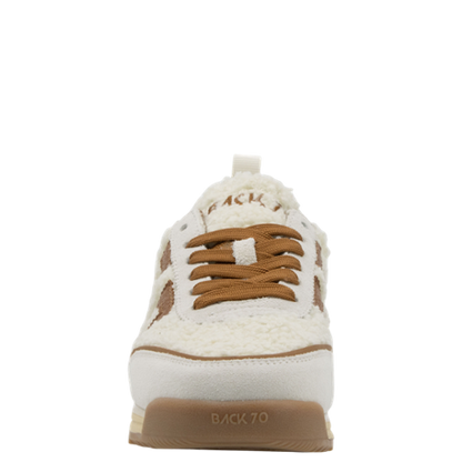 Back 70 - Jogger FT Sneakers - Milk / Ice Cuoio