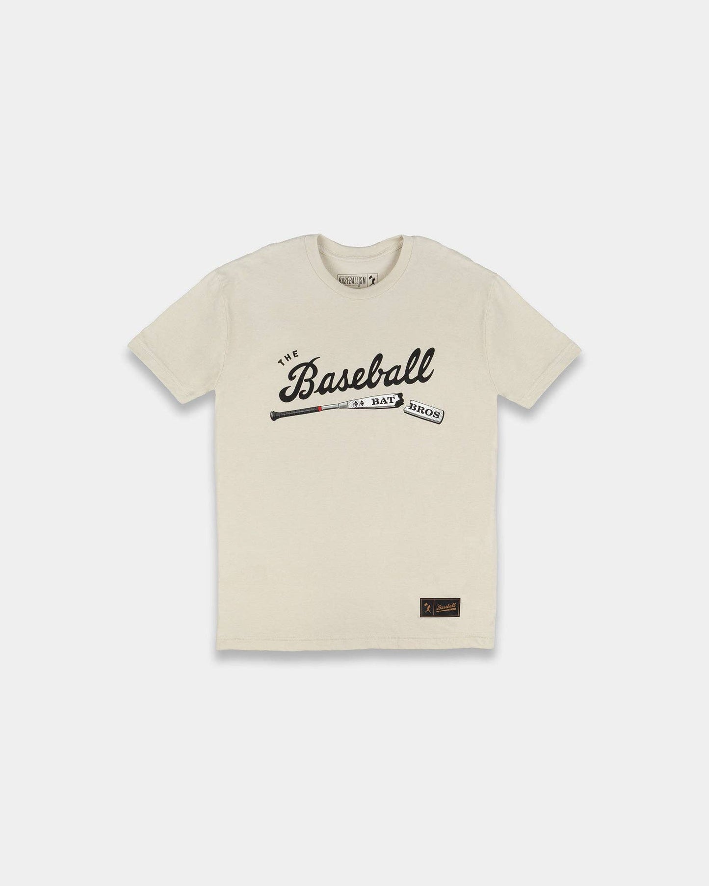 Baseballism - Bat Bros Broken Bat Youth T-Shirt – Cream
