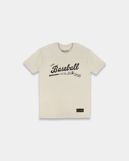 Baseballism - Bat Bros Broken Bat Youth T-Shirt – Cream