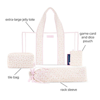 Case-Mate - Mahjong Jelly Tote Set - Ditsy Floral Pink